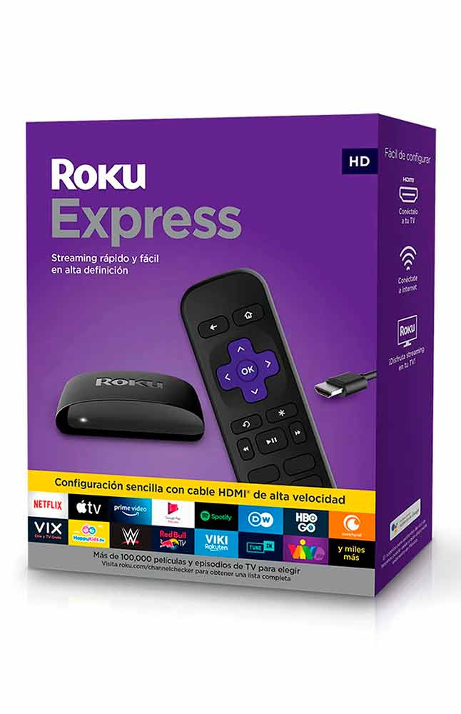 Roku Express 4K, dispositivo de streamin